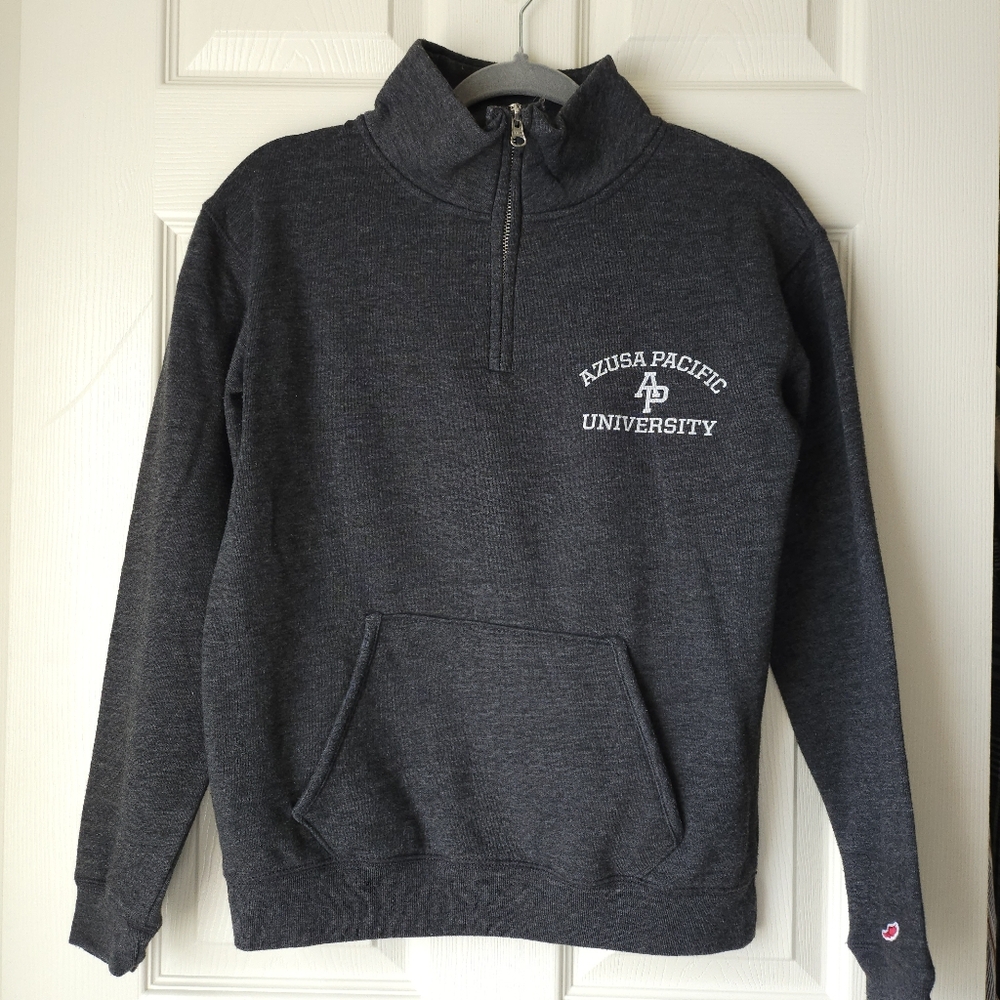 Azuza Pacific University Pullover Quarter Zip Sweatshirt
